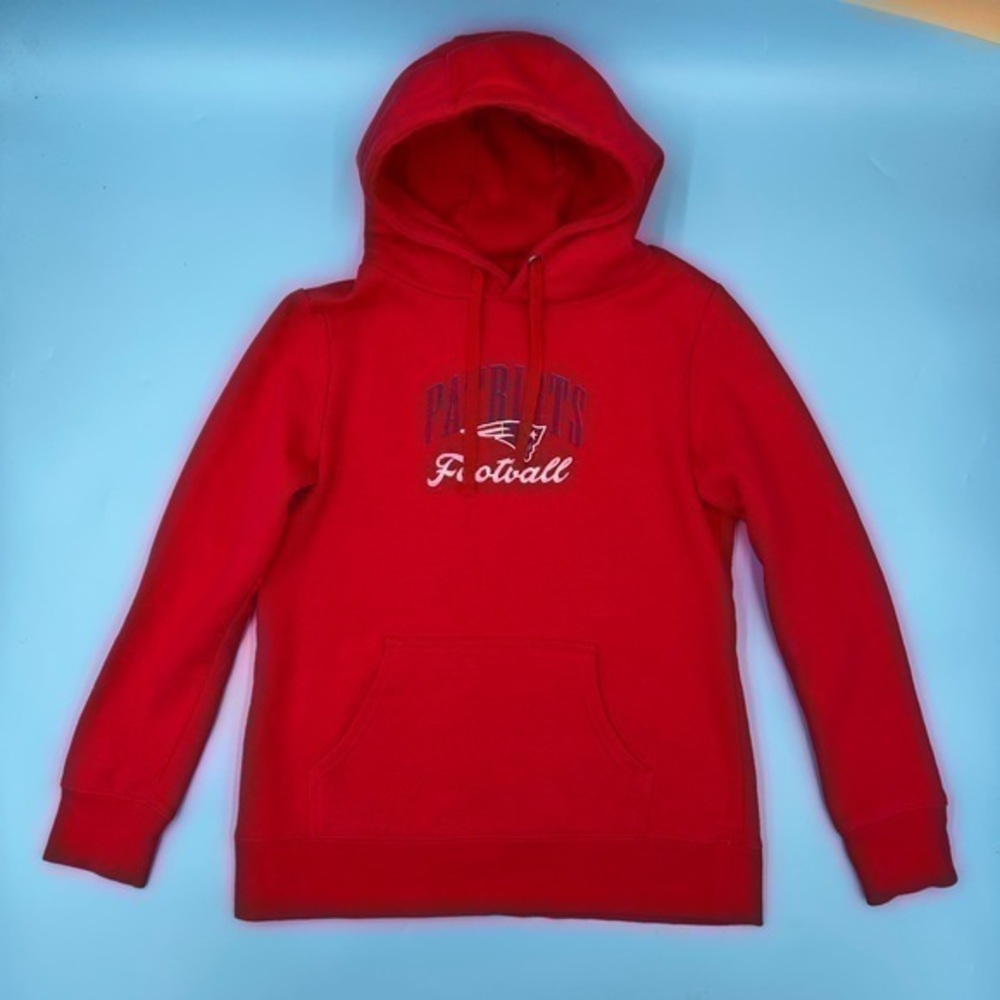 LIKE NEW! NFL Fanatics Patriots Football Hoodie